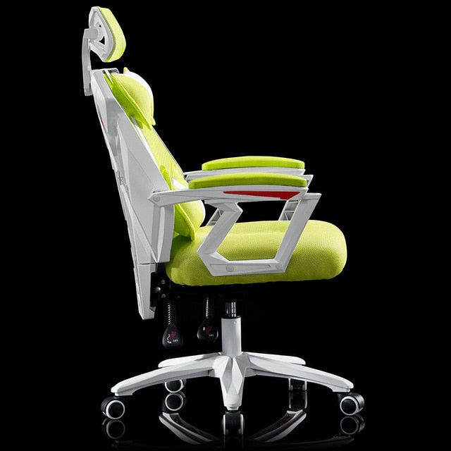 Synthetic Leather Attachment Computer Work Office Furniture Netting Can Swivel Boss Break Game Electric silla gamer Gaming Chair