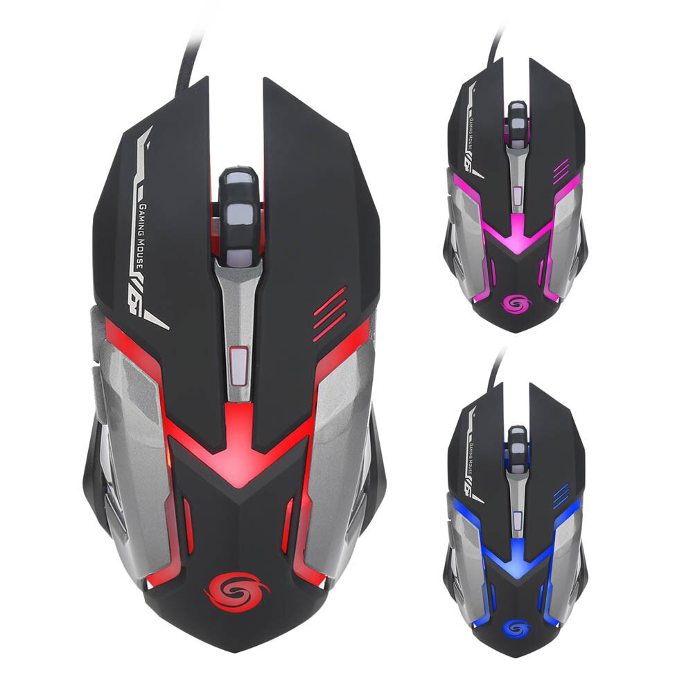 Wireless Mouse Rechargeable Slient Buttons Computer Mouse Gaming Mice Built-in Lithium Battery  Optical Engine Mouse